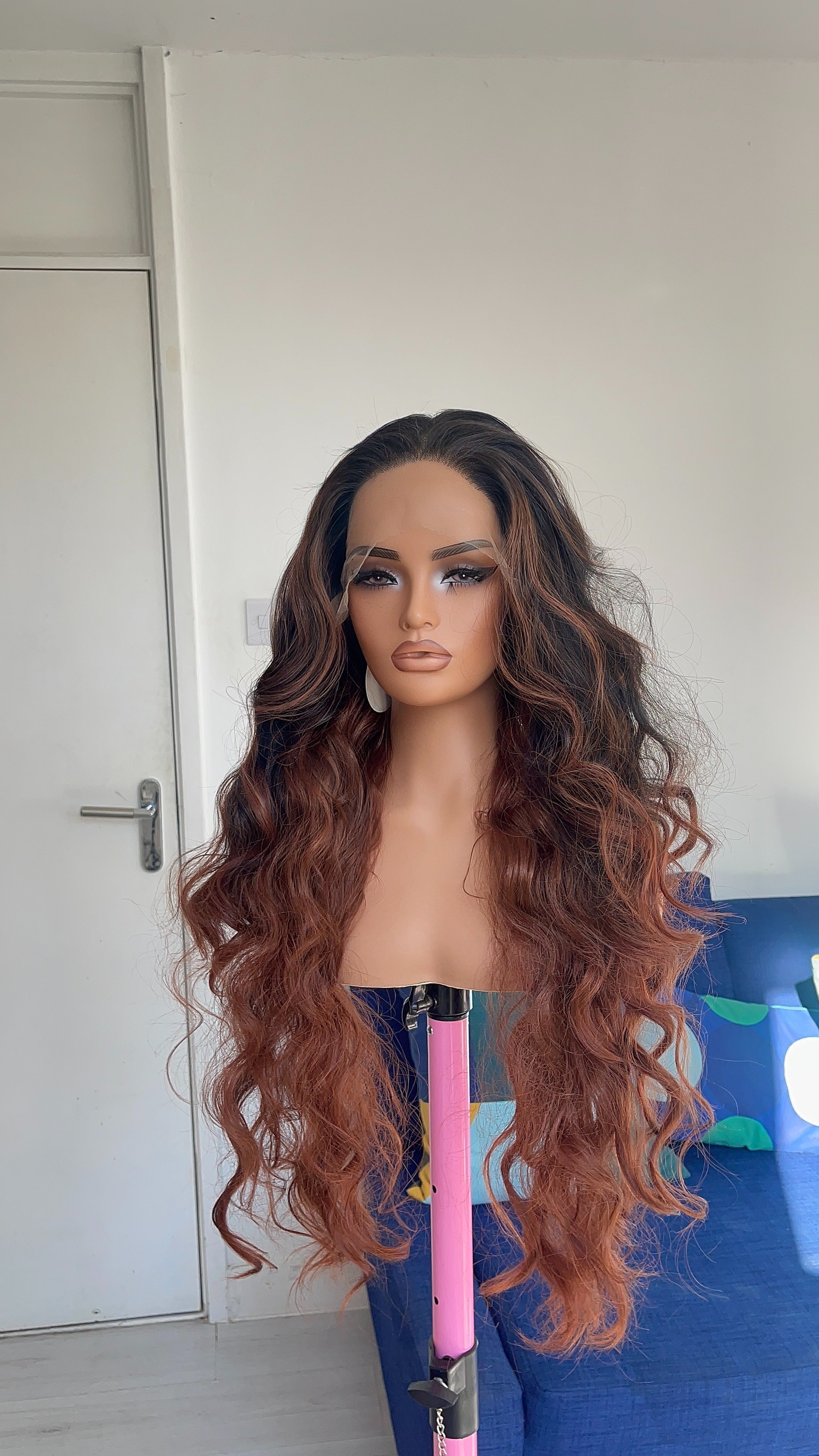 Wig Alora (Copper/Black)