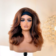 Wig Diana- Brown (Headband Wig)