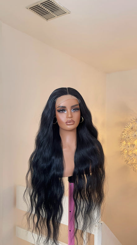 Wig Liz- Black (30inches loose waves unit)