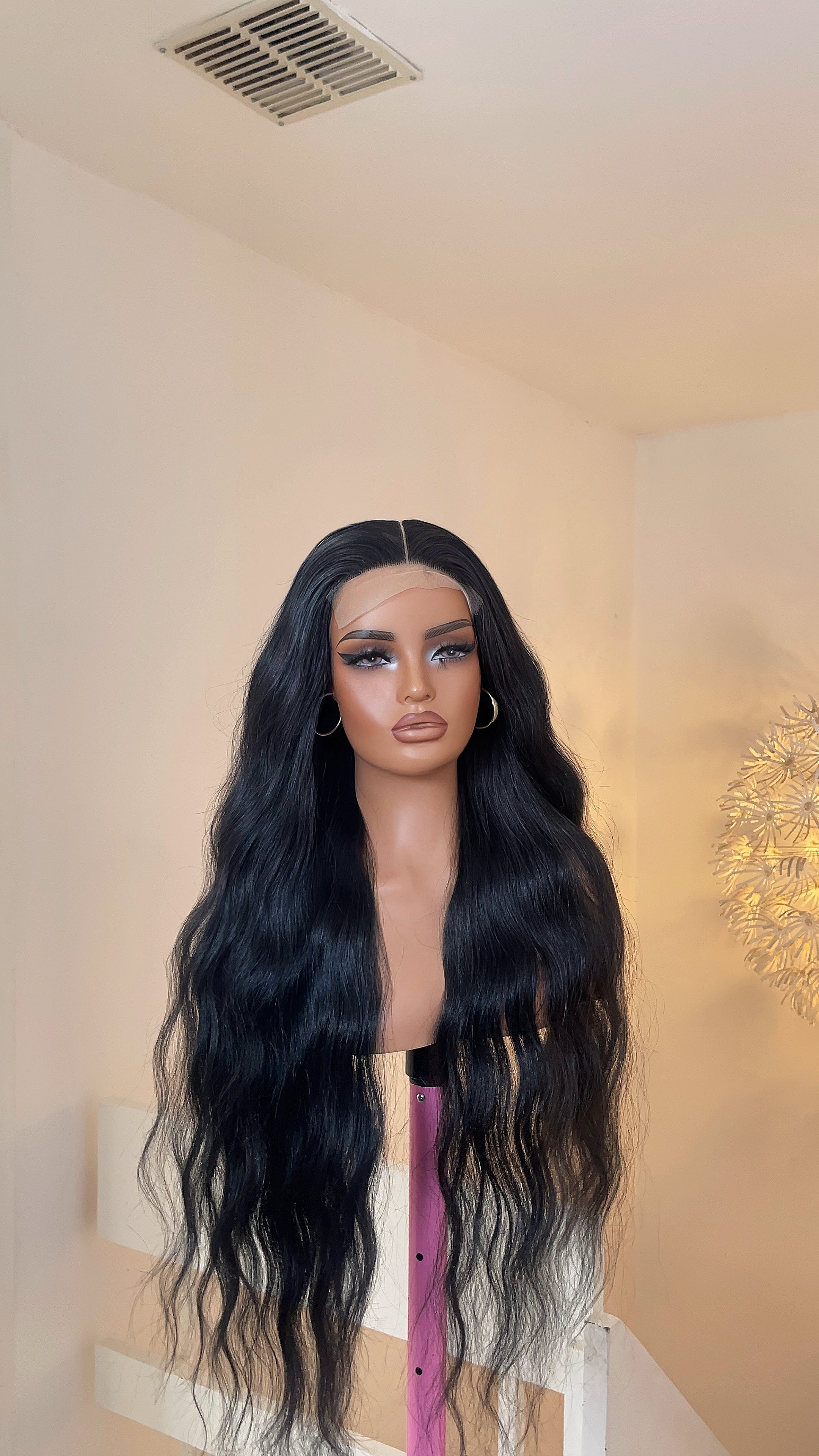 Wig Liz- Black (30inches loose waves unit)