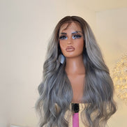 Wig Kimmie (Silver Grey)