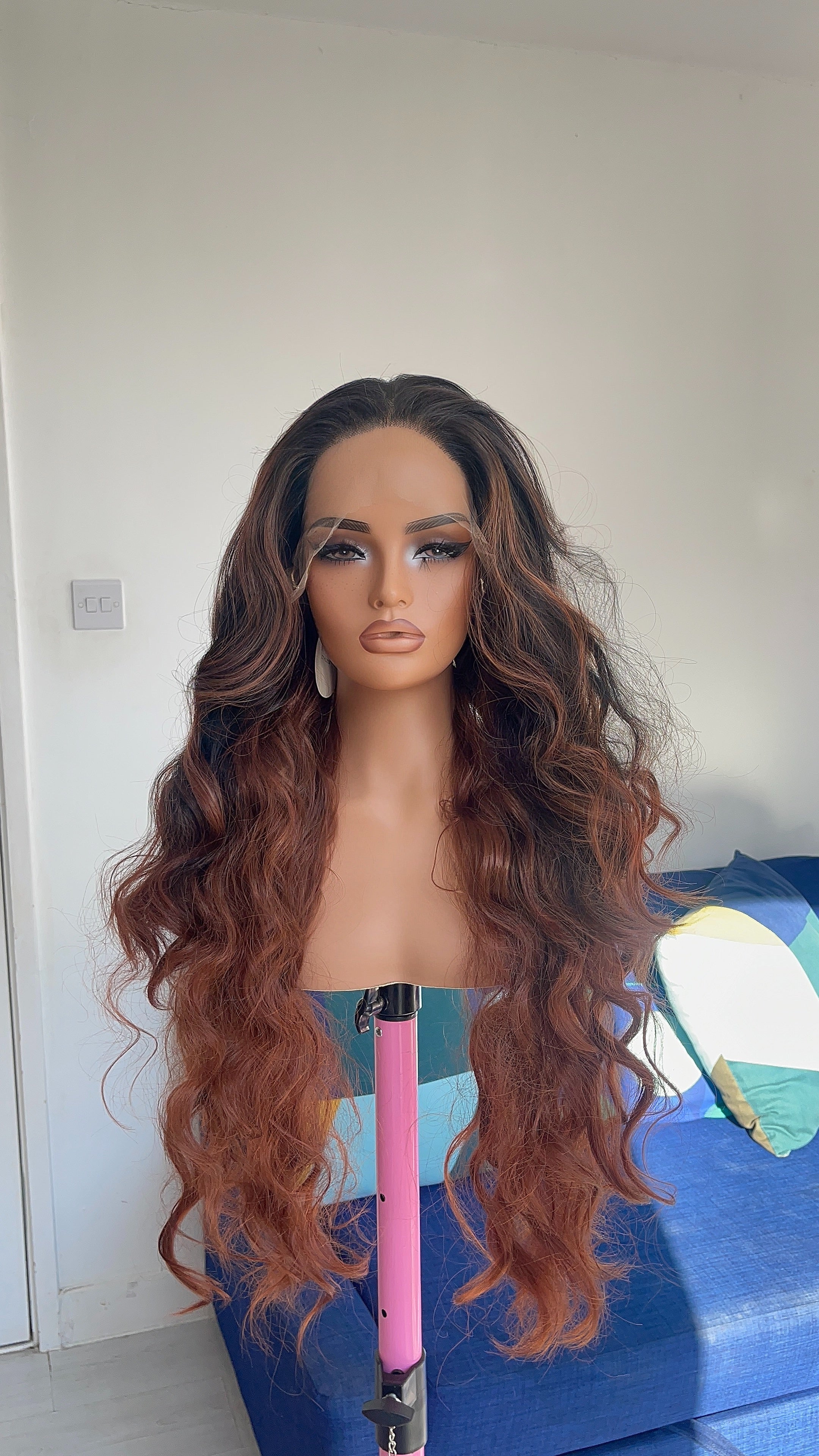 Wig Alora (Copper/Black)