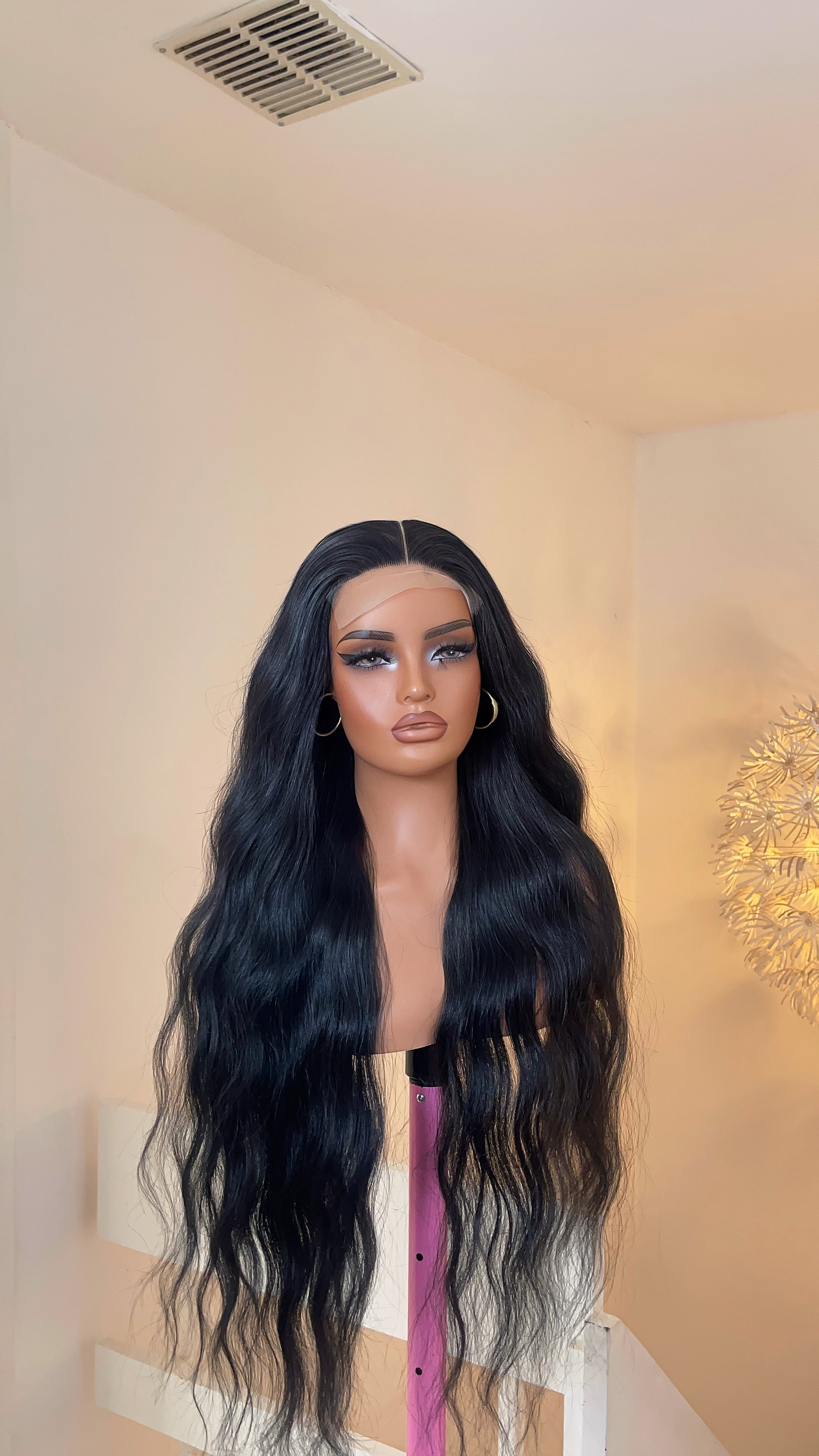 Wig Liz- Black (30inches loose waves unit)