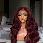 Wig Brooklyn 5x5 Closure- (Burgundy)