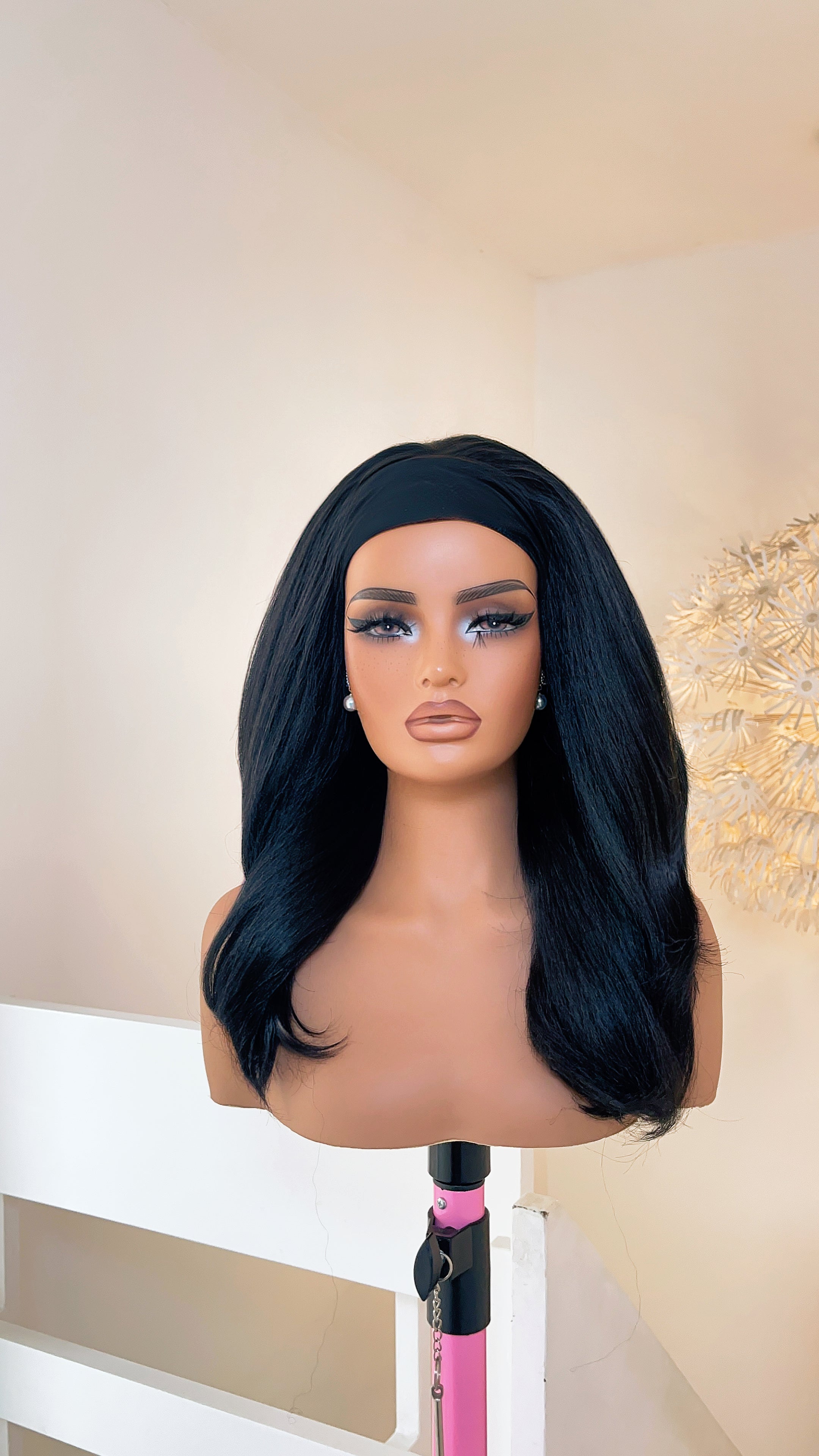 Wig Diana- Black (headband wig)