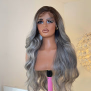 Wig Kimmie (Silver Grey)