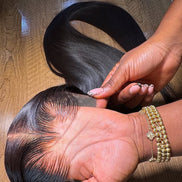 Glueless wig customisation