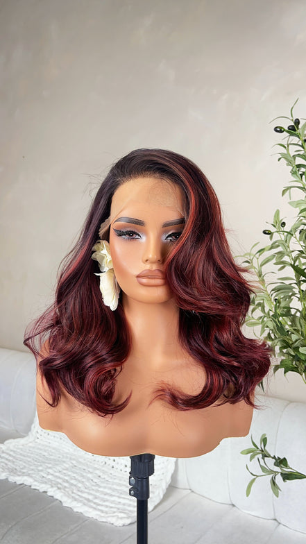 Wig Donna - Burgundy