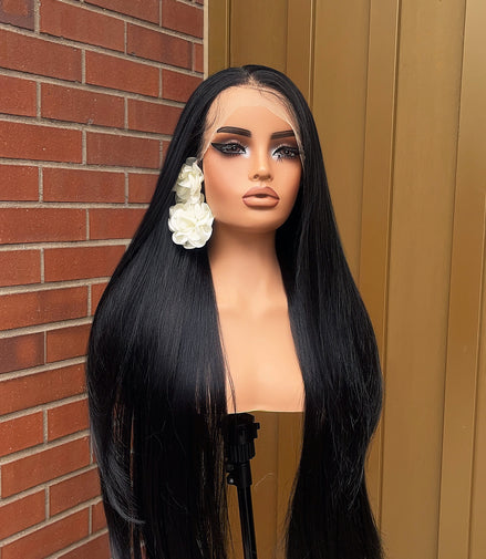 Wig Ivy- 30” Silk Straight Black
