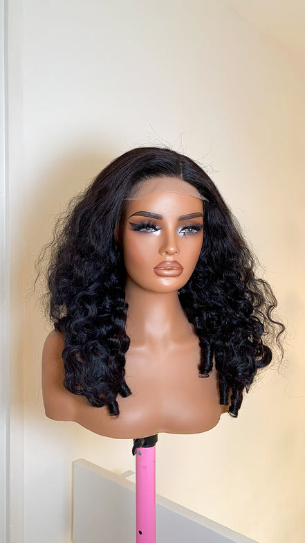 Dion (Burmese Curl)- Human hair unit