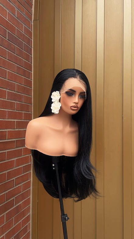 Wig Ivy- 30” Silk Straight Black