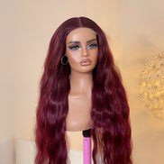 Wig Liz- Red (30inches loose wavy unit)