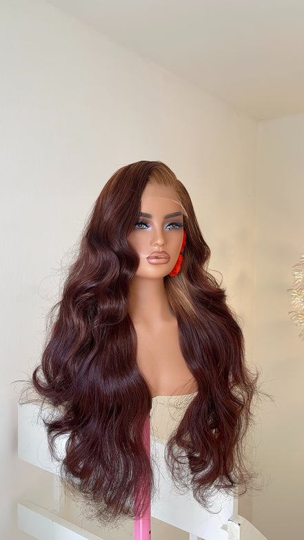 Wig Brooklyn 5x5 Closure (Two toned Brown/Blonde)