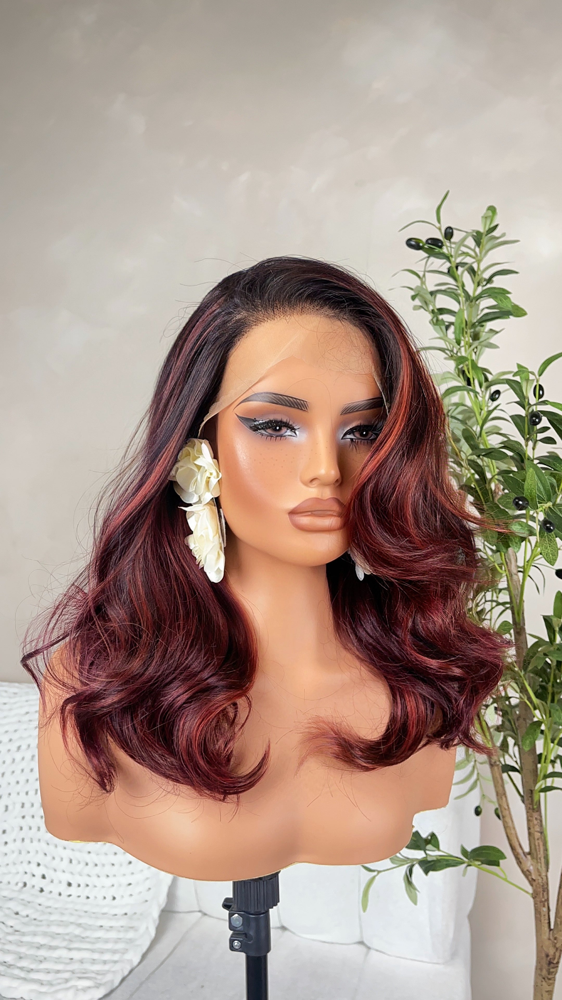 Wig Donna - Burgundy