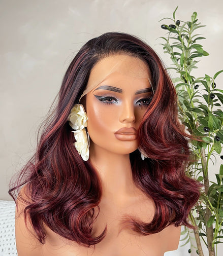 Wig Donna - Burgundy