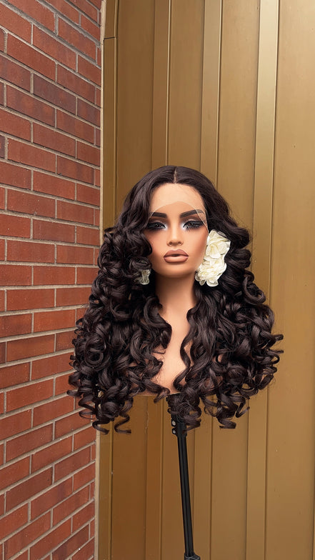 Wig Muna ( Dark Brown)