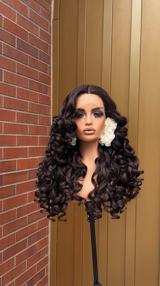 Wig Muna ( Dark Brown)