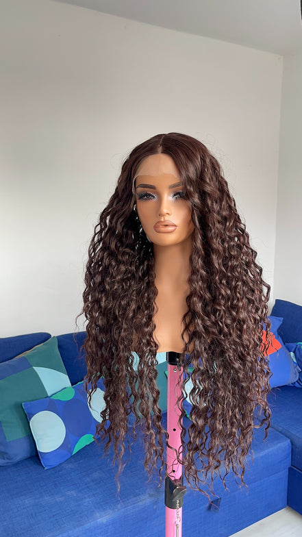 Wig Camilla (T-Frontal)- Chocolate Brown