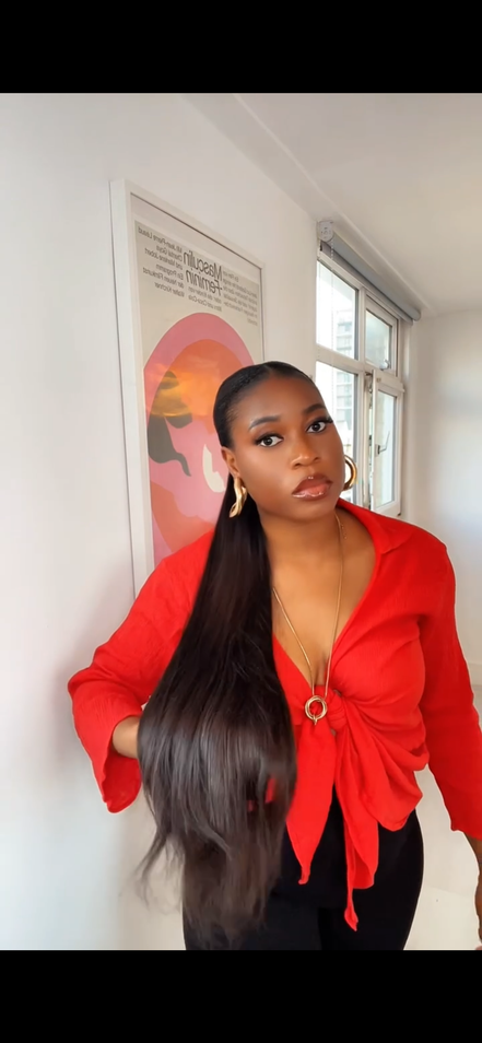 Silky Straight Ponytail