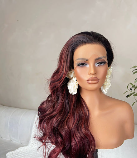Wig Suzy - Burgundy