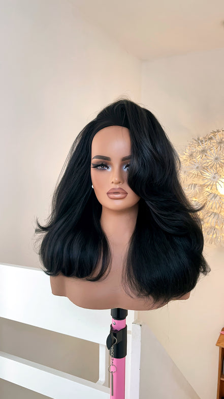 Wig Diana- Black (headband wig)