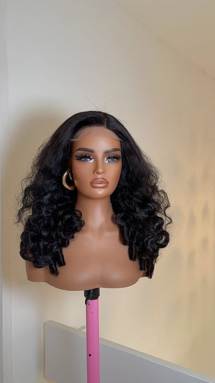 Dion (Burmese Curl)- Human hair unit