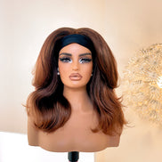 Wig Diana- Brown (Headband Wig)