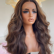 Mocha (Brown Highlights) T-Frontal unit