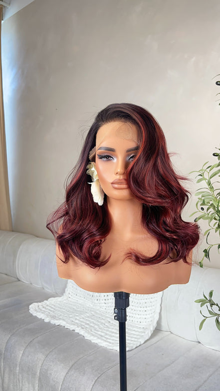 Wig Donna - Burgundy
