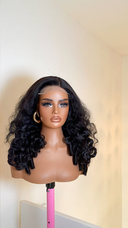 Dion (Burmese Curl)- Human hair unit