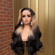 Wig Brooklyn 5x5 Closure (Two toned Black/Blonde)